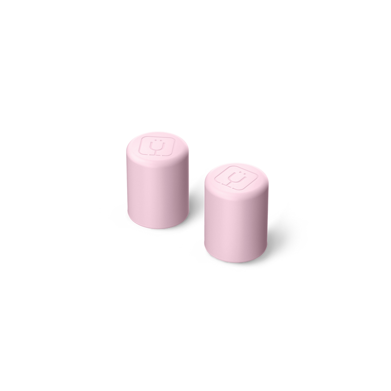 Magnetic Straw Cover | Strawberries & Cream | 2-Pack D2