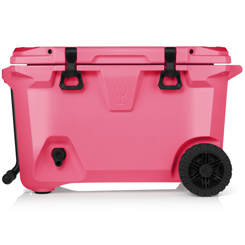 BrüTank 55-Quart Rolling Cooler | Neon Pink T7